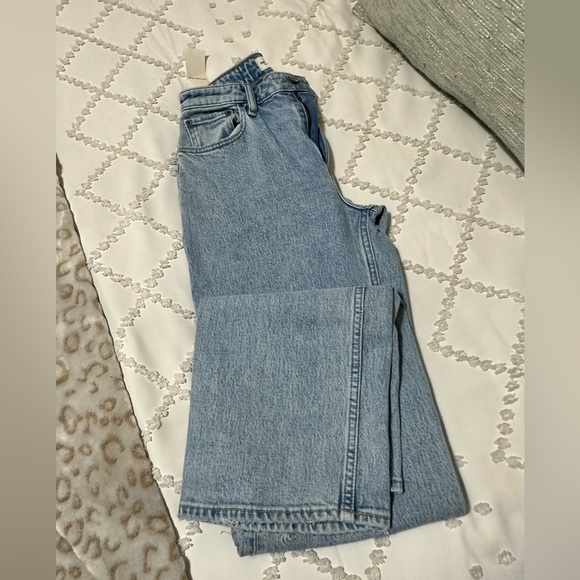 Abercrombie and Fitch 90’s High Rise Relaxed Curve Love jeans 25 XL inseam - Picture 6 of 7